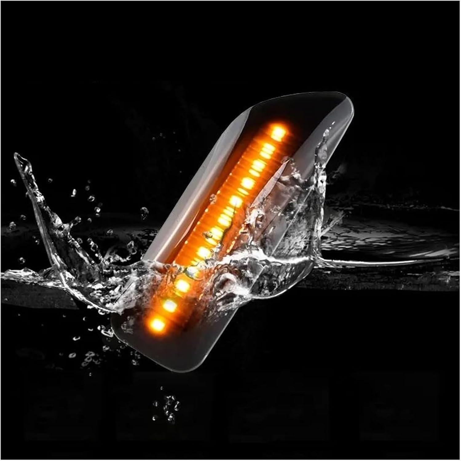 Car Turn Signal for Volvo V70 S60 S80 XC70 XC90 2000-2009, Light Bulb Marker Indicator Blinker Lamp Waterproof Adjustable Tail Running Replacement Accessories