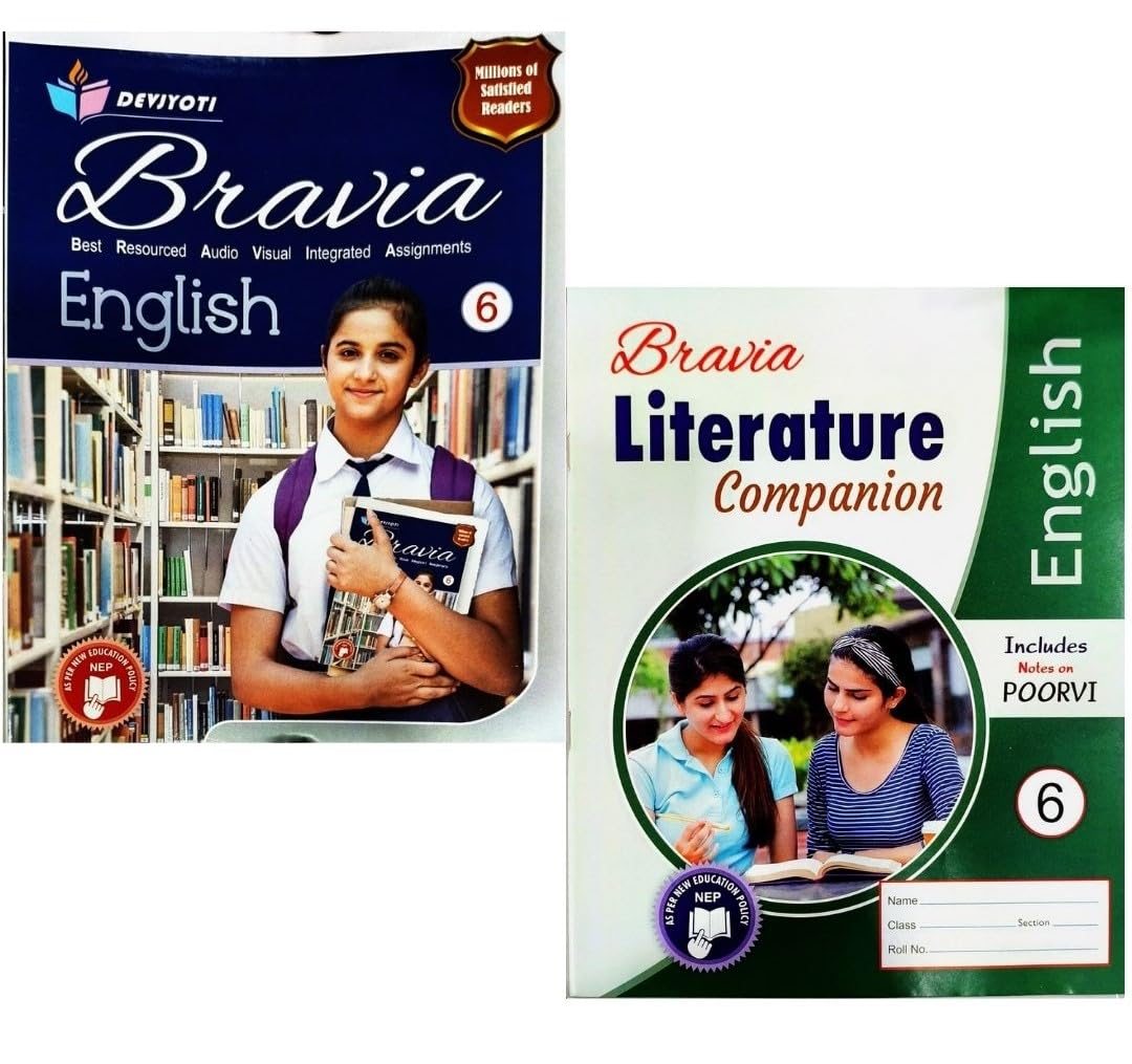 Devjyoti English Assignments with Literature Companion (Set of 2