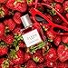 Clean Beauty Perfume Duo, Full & Travel Size, Strawberry Fields Scent, Juicy Berry Notes, Layering, Giftable Fragrance Set