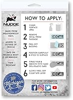 Vista 4 de Calcomanía universitaria para automóvil de la NCAA hecha de vinilo prémium resistente a la intemperie (Universidad DePaul)