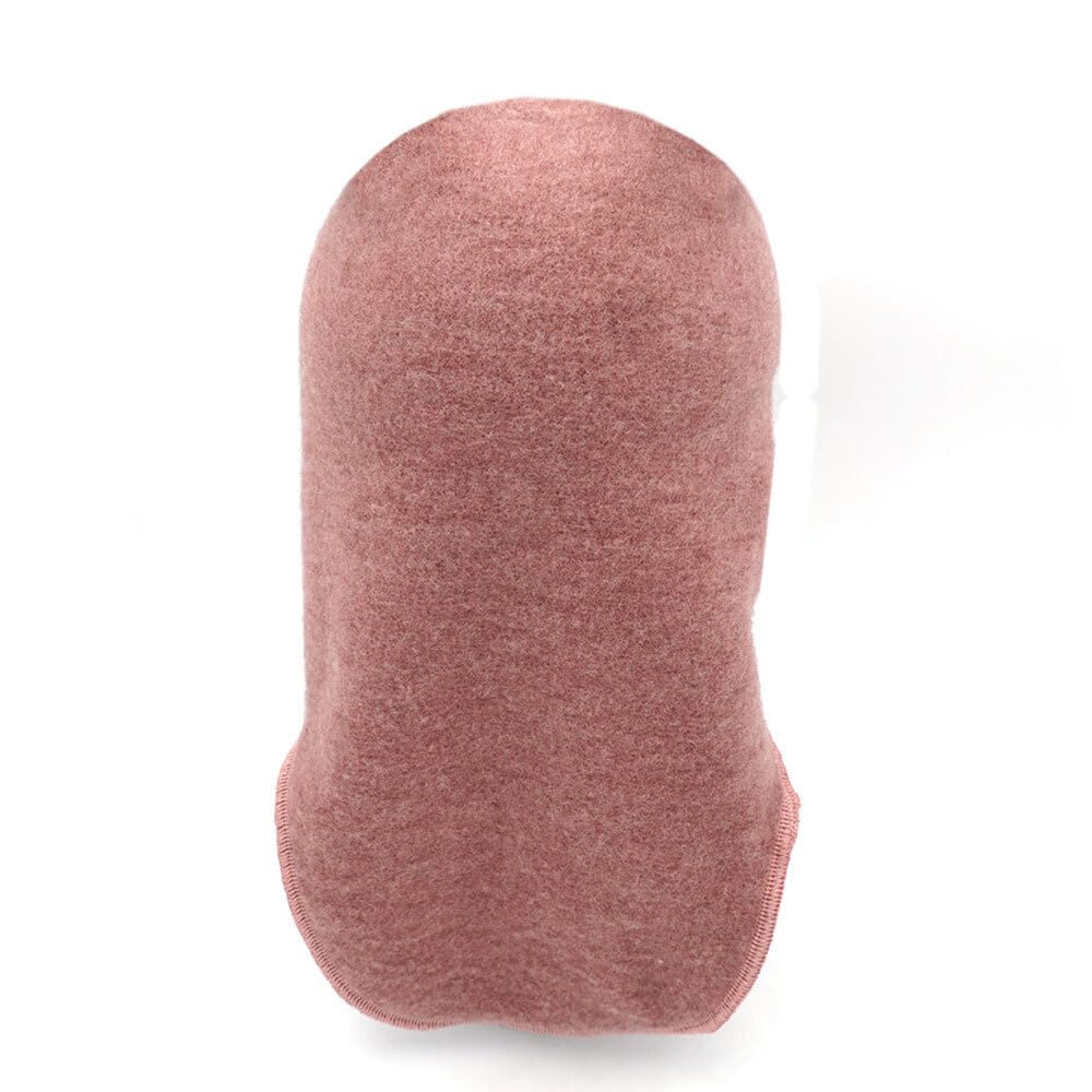maximo GOTS MINI-Schlupfmütze Wollfleece, Jerseyfutter Made in Germany Wollfleece