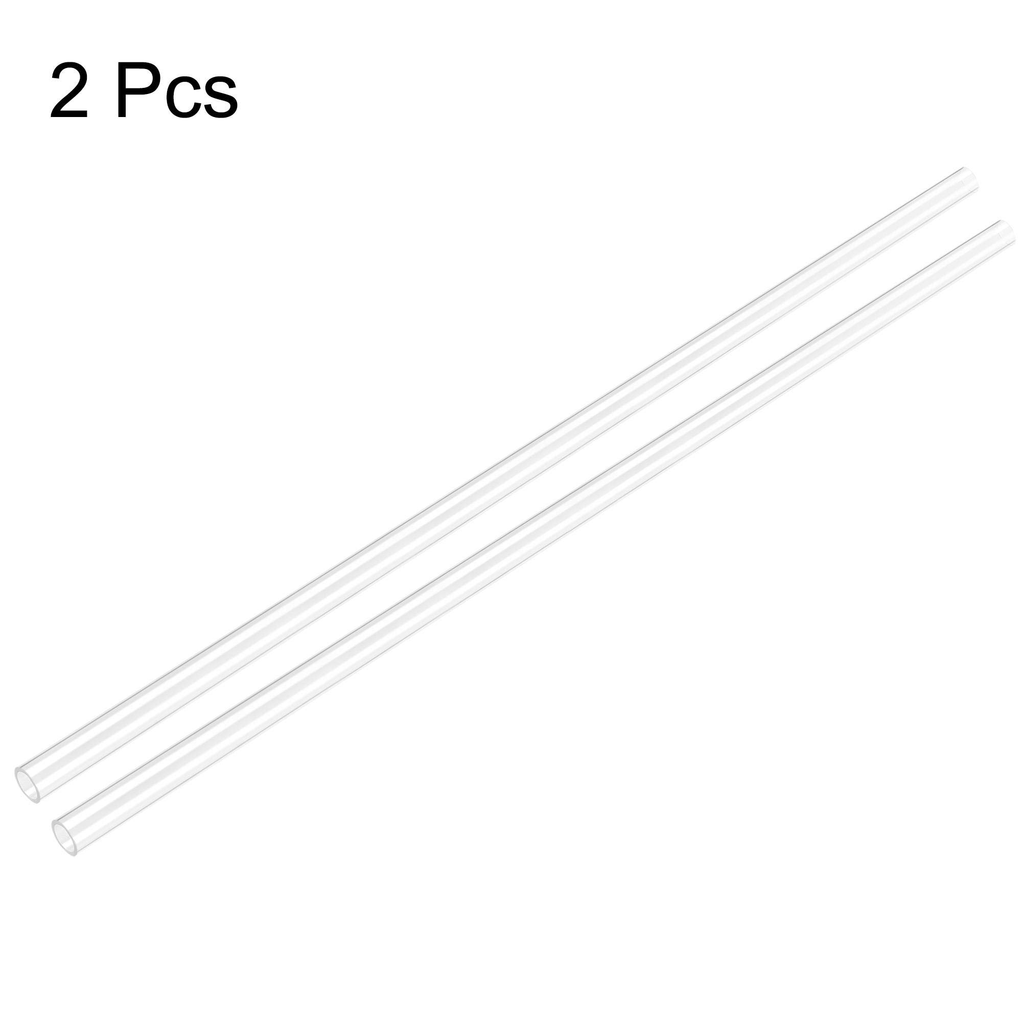 Sourcing Map 3pcs Clear Rigid PVC Pipe 6mm (1/4") ID X 8mm (5/16") OD X - View #5