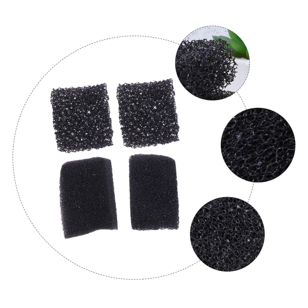 FRCOLOR 32 Stk Schwamm mit Spezialeffekt make up sponge makeup sponge Transition color sponge Bulk-Make-up Narbenschwamm Make-up-Tupfenschwamm spezielle Make-up-Versorgung Baumwolle Black