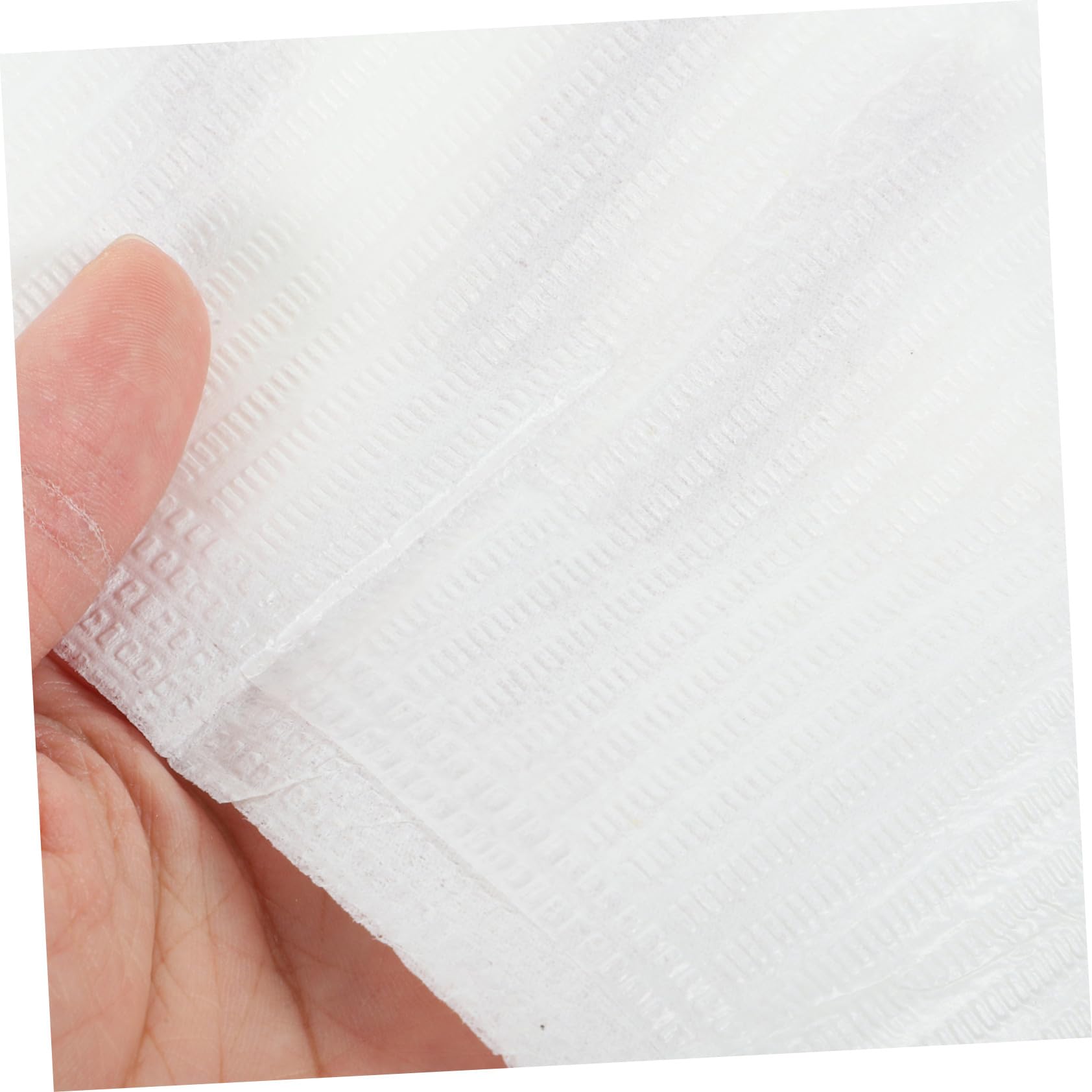 Tappetino Usa e Getta per Unghie 125 Pezzi in Polpa Bianca ad Alta Assorbenza Acqua e Protezione Tavolo per Manicure a Casa e Saloni