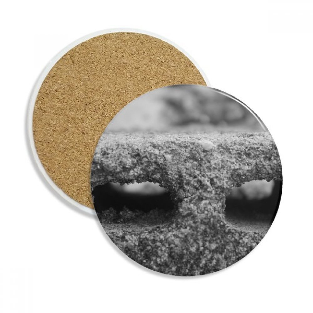 Coaster en céramique absorbant l'humidité pour verres et tasses de bureau