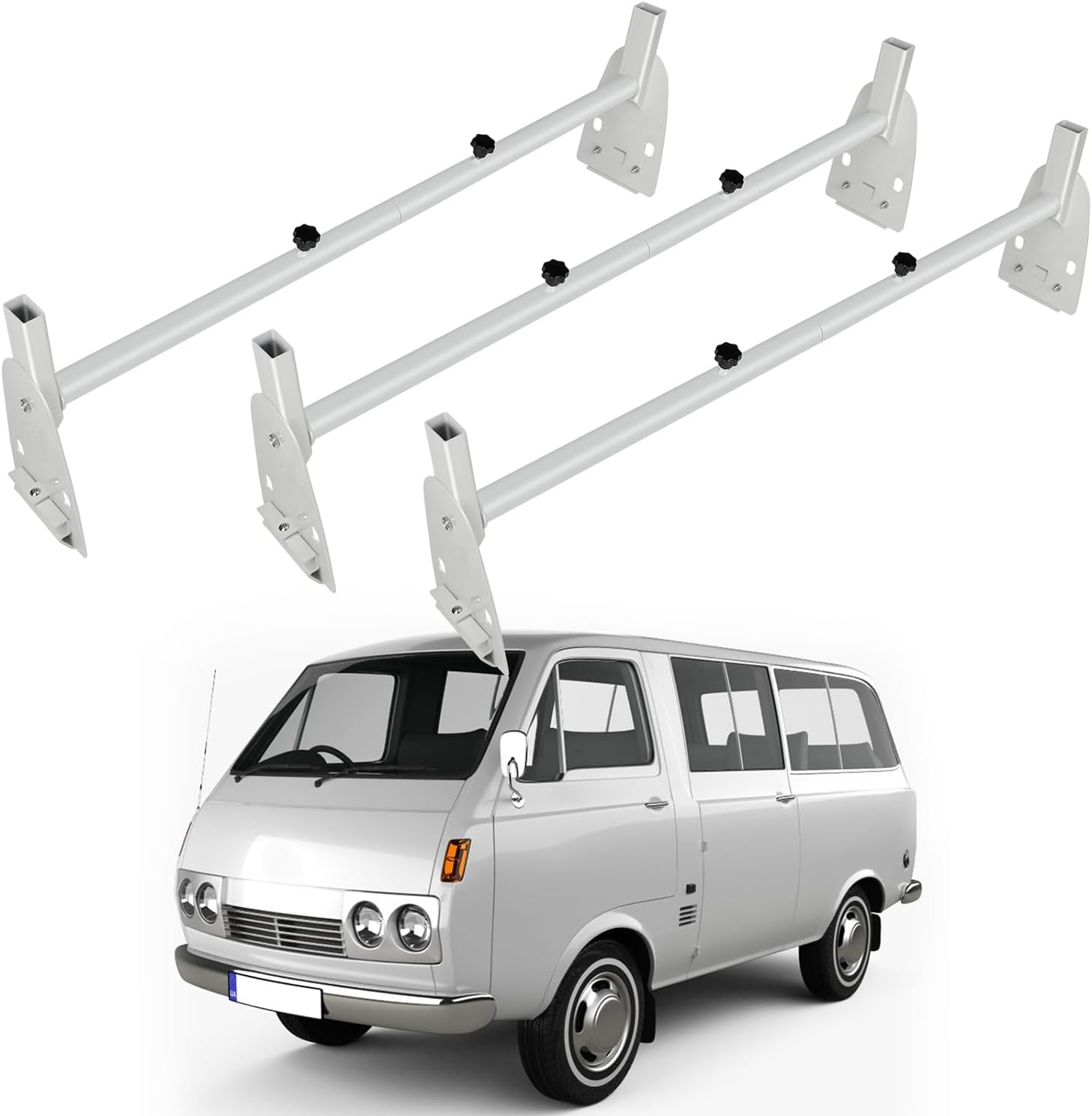 OCPTY Extendable PickUp Truck Ladder Rack Van Roof Mount