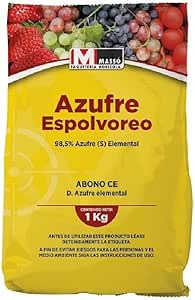 Abono con 98,5 % Azufre