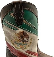 Vista 2 de CEBU Botas vaqueras Thunder Western para hombre - Punta cuadrada