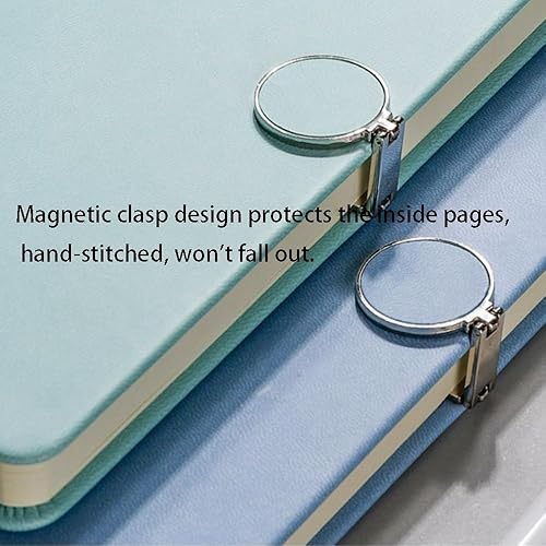 Miniatura 6 de XHKJDS Reliably A6 Notebook Small Journal Mini Hardcover Notebook Magnetic Buckle Closure Journal Pocket Notebook 17.7cm×9.8cm6.9''×3.8'' Fluent