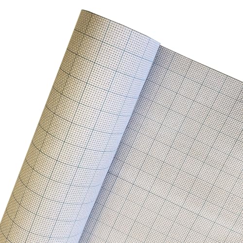 SewCrane 11CT Easy Count Aida Cotton Embroidery Fabric with Washable Grid Lines (59