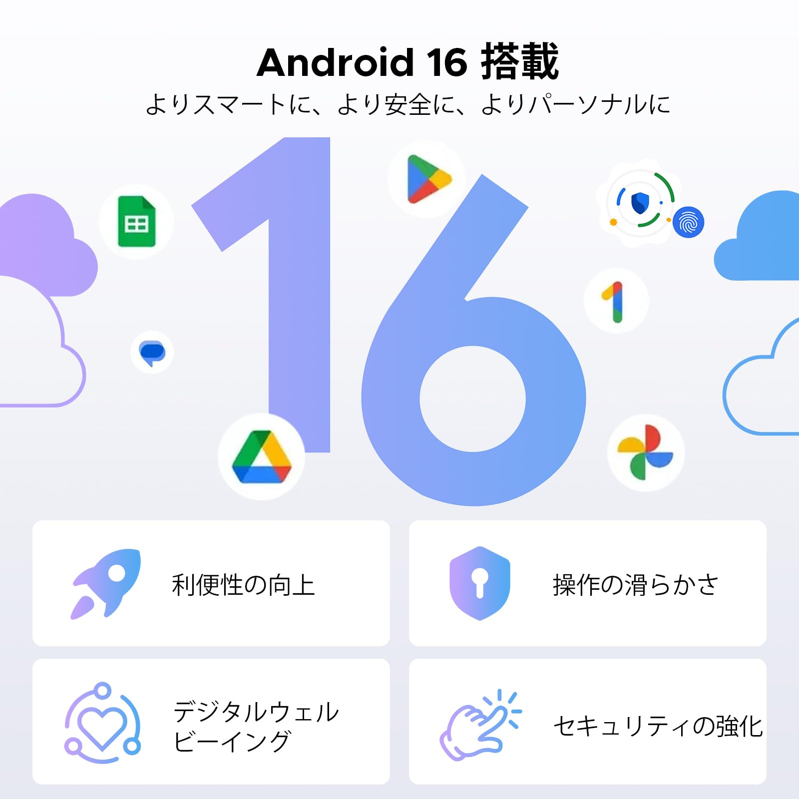 Amazon.co.jp: 【2026新登場 Android16 タブレット 12インチ】P12