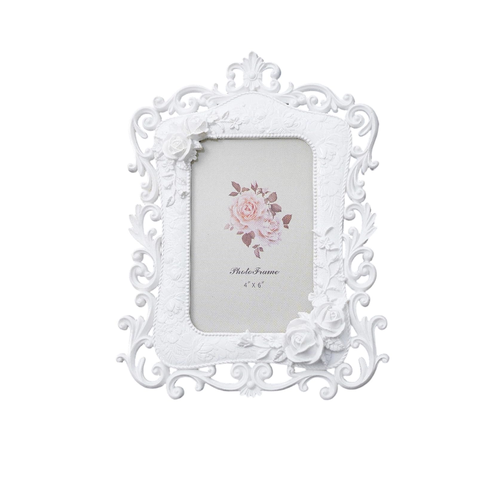 Msioytog Picture Frame, Decorative Photo Frame Antique Ornate Photo Frames for Tabletop Display Home Decors Decorative Frames Antique Ornate