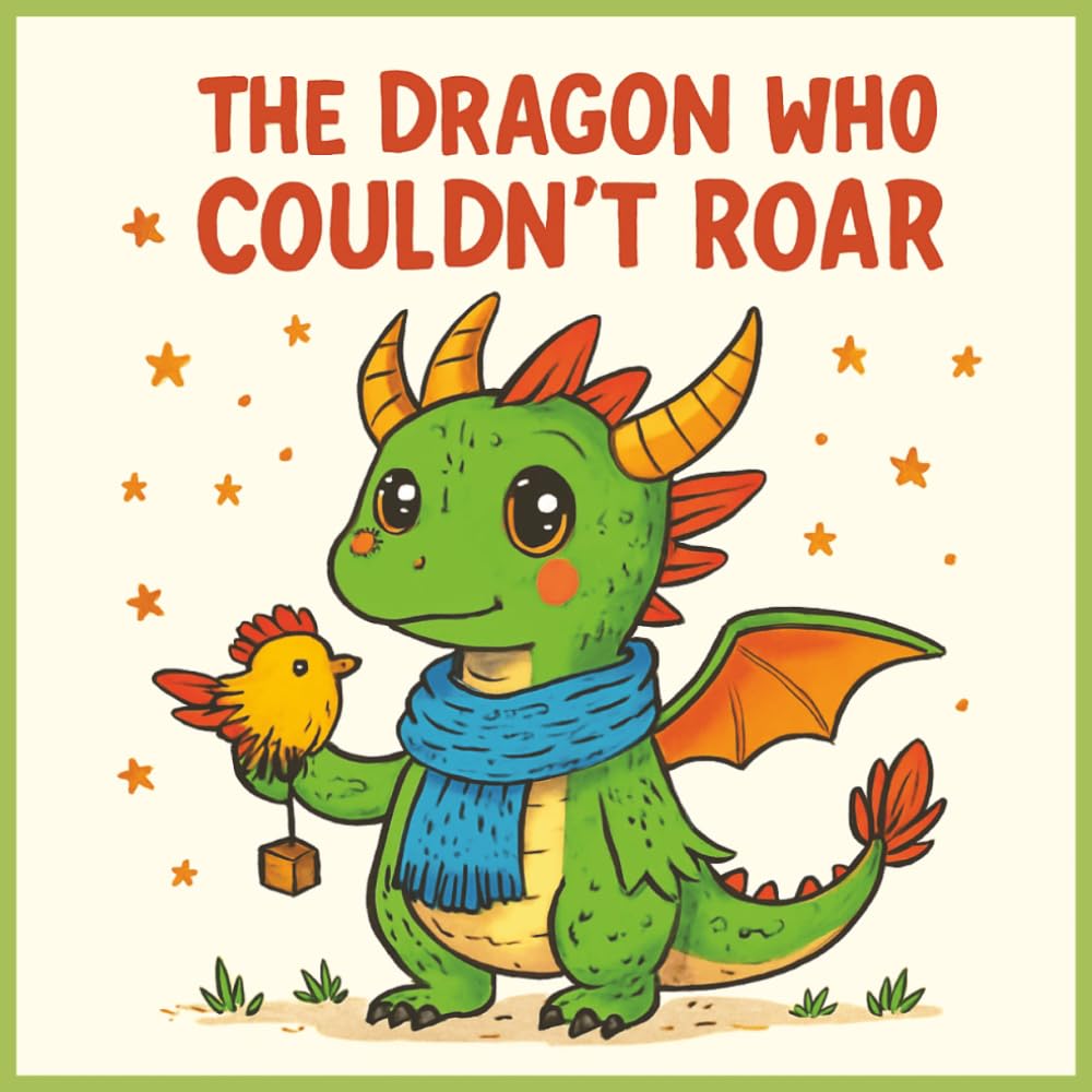 The Dragon Who Couldn’t Roar: A Magical Children’s Story About Courage, Kindness, and Friendship for Kids Ages 5‑7 | 8.5x 8.5 inches.