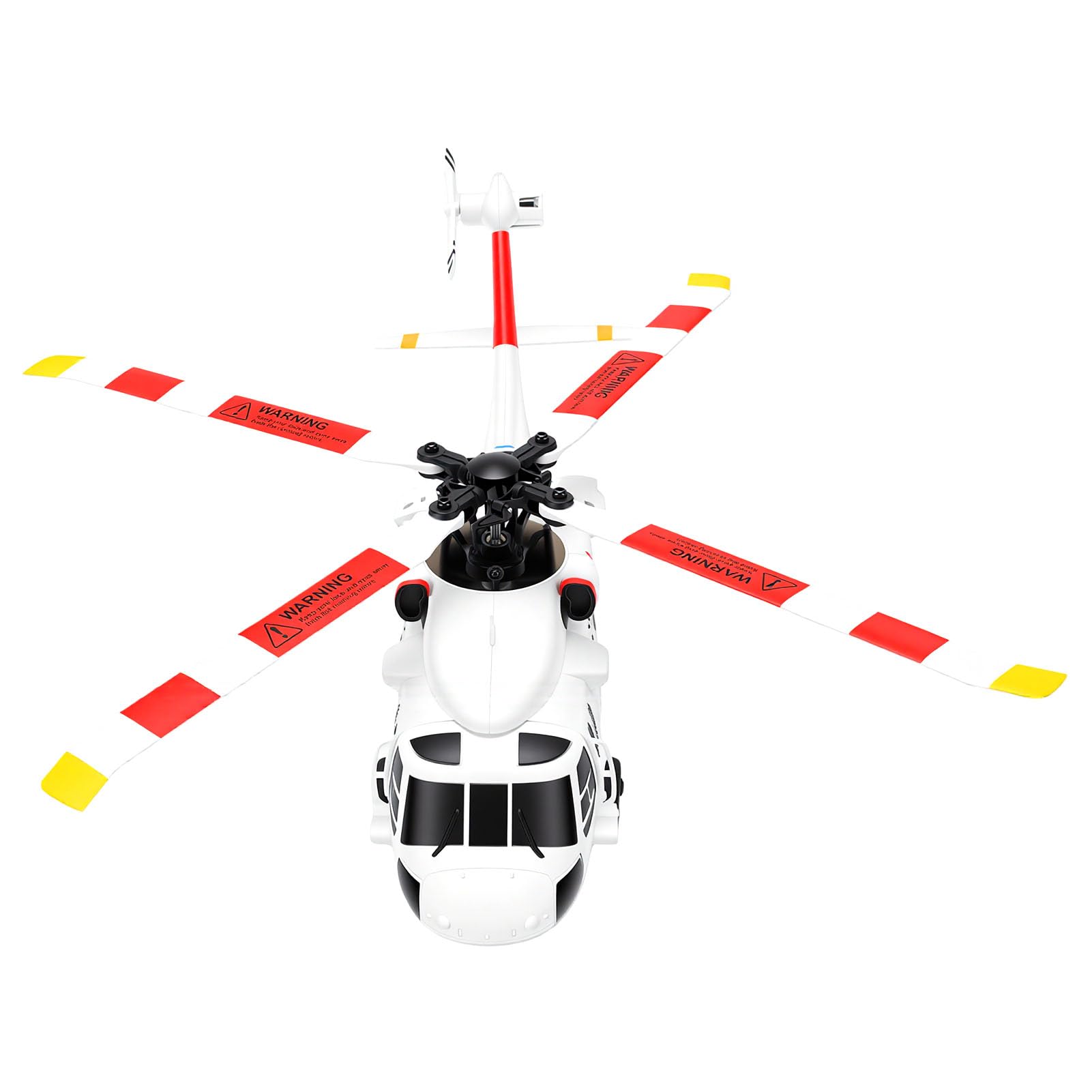 Generic Helikopter RC z Silnikiem Bezszczotkowym, 4-kanałowym Pilotem, funkcją Utrzymywania Wysokości dla Początkujących, zabawką 2,4 GHz do Latania na świeżym Powietrzu