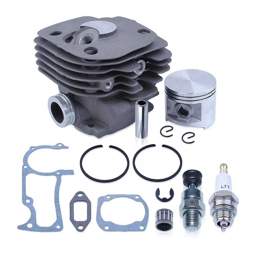 Conjunto de Cilindro de pistón Apto for Jonsered CS 2171 2163 2165 2063 2065 2071 for Motosierra Convient pour 362 365 371 371XP 372 372XP 503939372