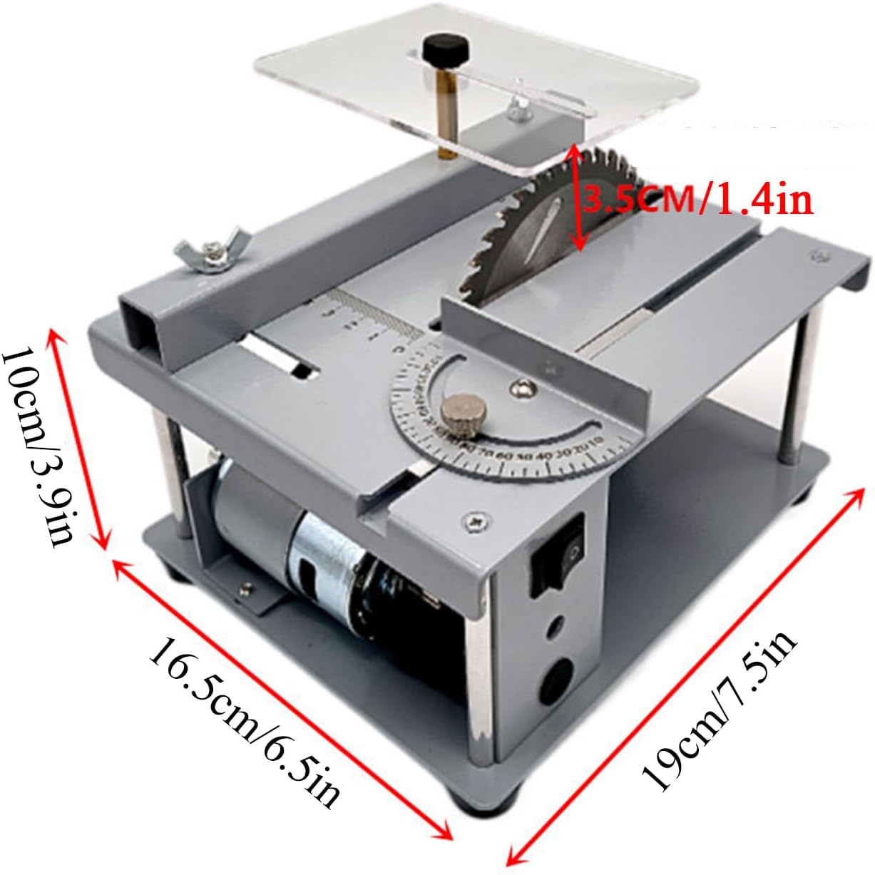 Precision Multi-Function Cutting Machine, Electric Saw mini Metal Small Household Cutting Machine, Small Multi-Function Table Saw