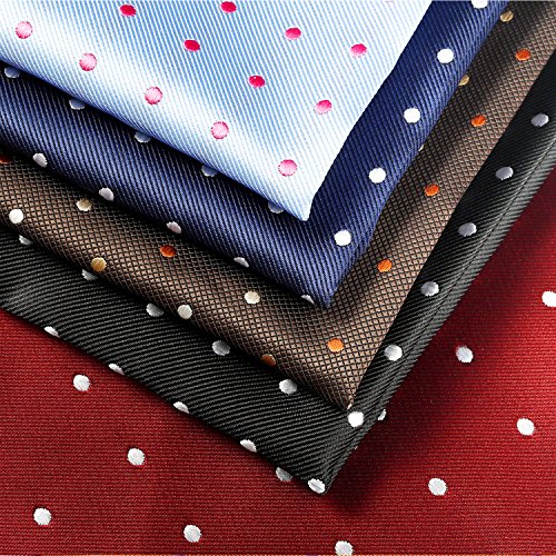 Jeatonge Pocket Square For Men Assorted 12 Pack (Style 03)