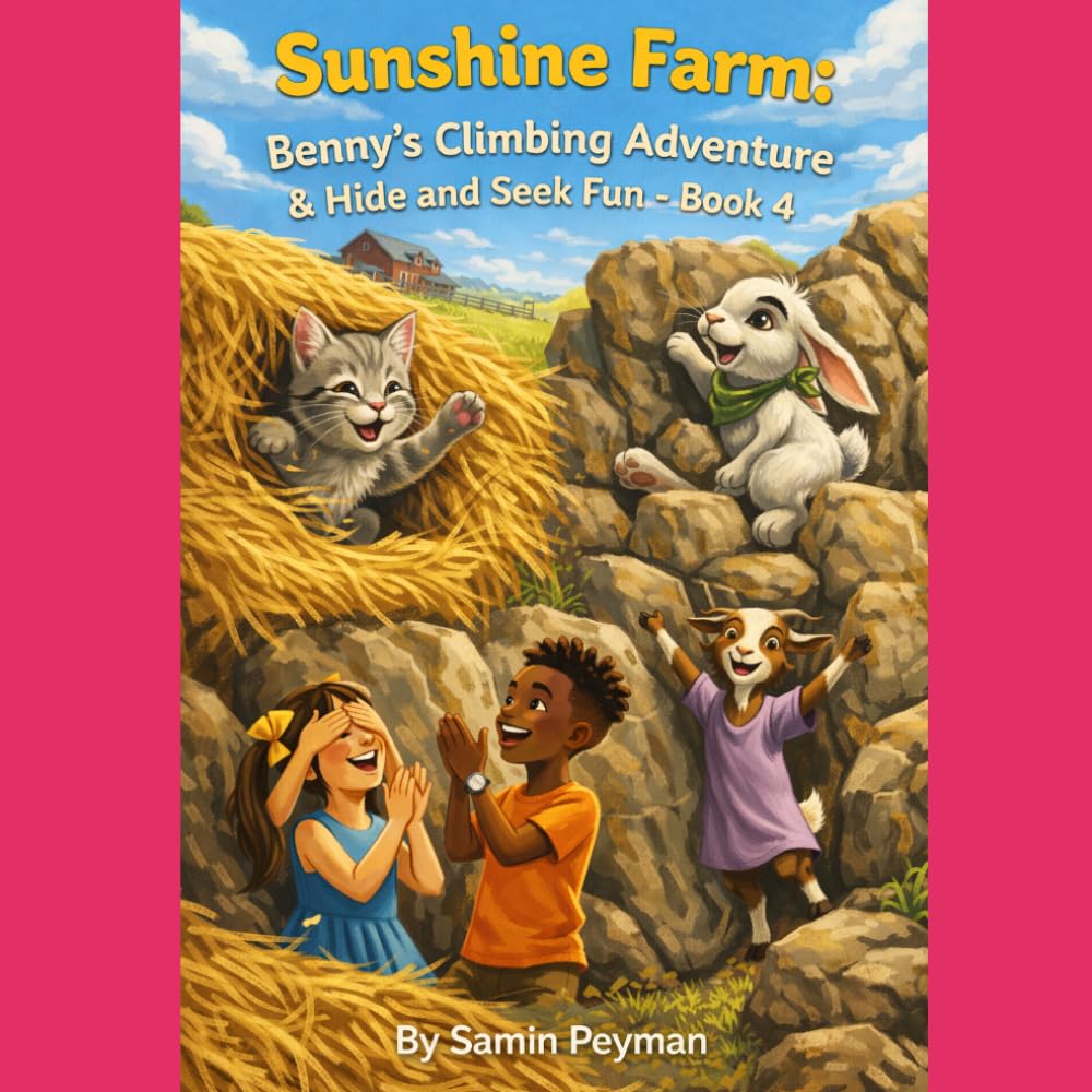 Sunshine Farm: Benny’s Climbing Adventure & Hide and Seek Fun- Book 4