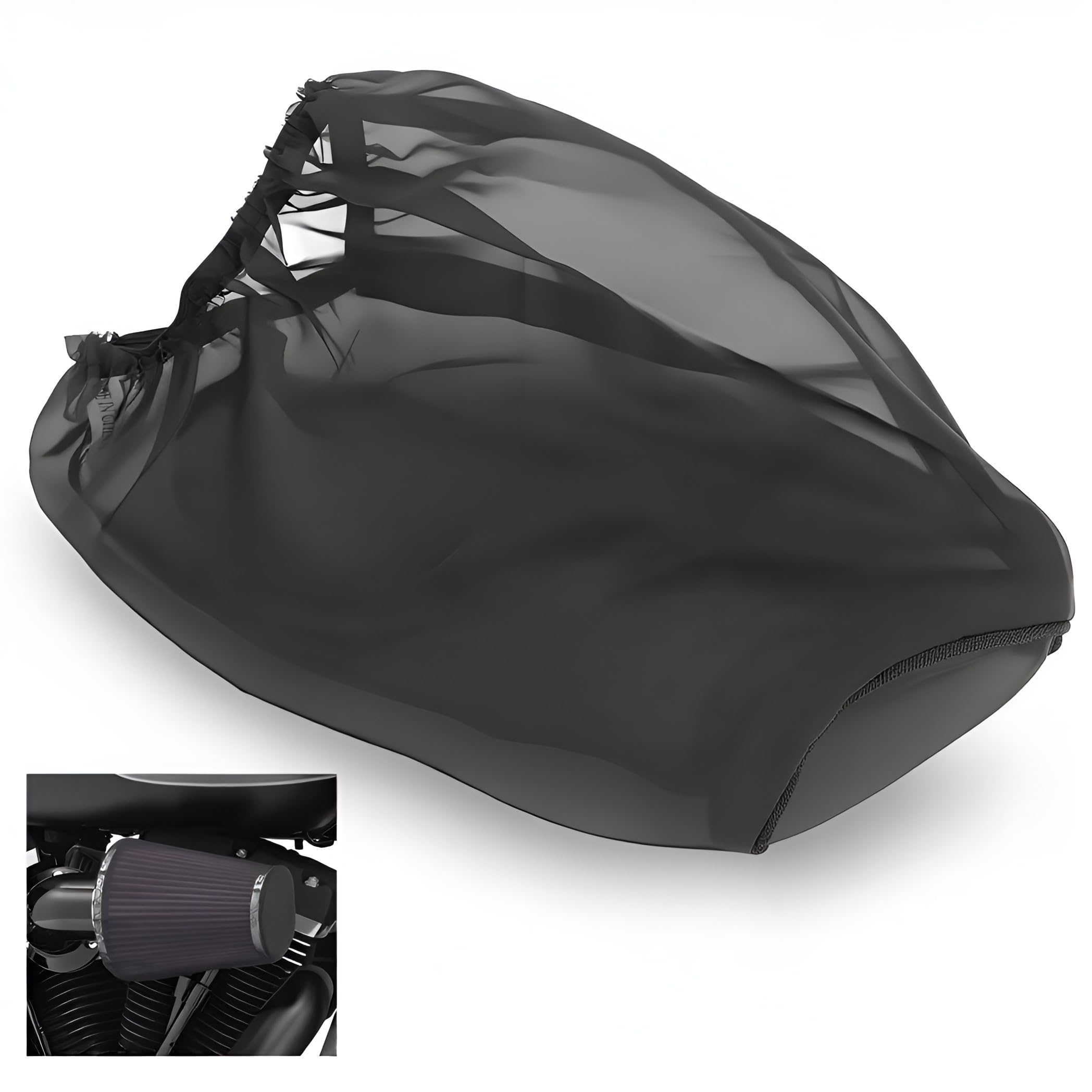 Air Intake Filter Sock Cover, Air Cleaner Protective Cover Dustproof for Harley Kawasaki Suzuki Honda Yamaha Universal Car