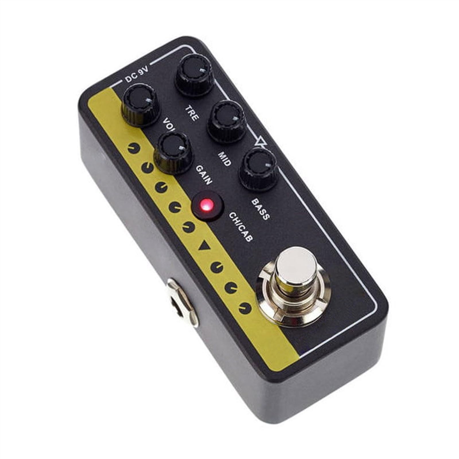 modulacyjny pedał gitarowy Mikro Gitara Pedał Cyfrowy Przedwzmacniacz Przedwzmacniacz Dwukanałowy 3-pasmowy EQ 2 Tryby Pracy Pedał Efektów