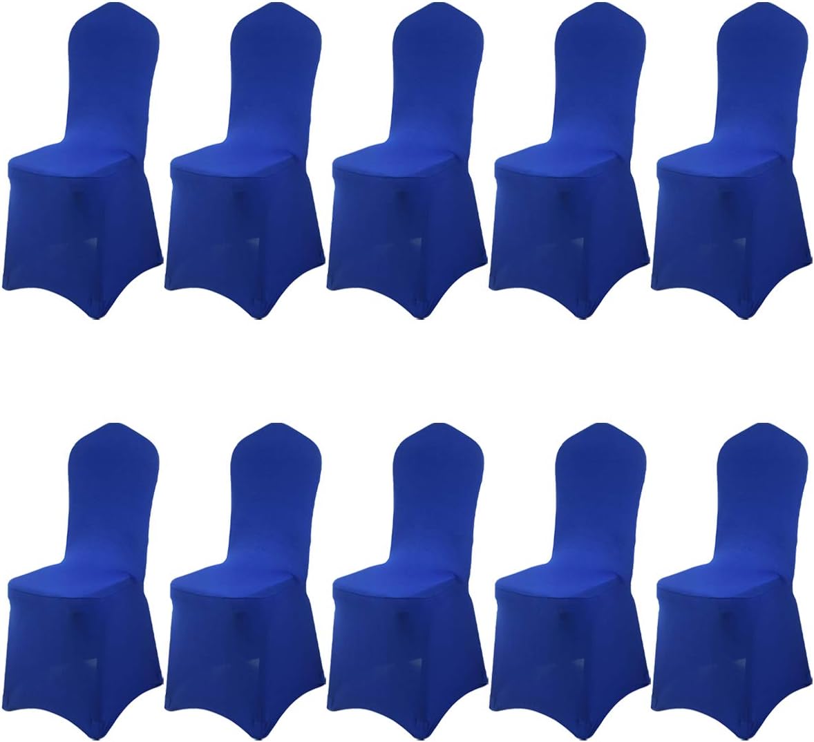 HEARTFEEL 10 PCS Spandex Dining Room Chair Covers for Living Room Universal