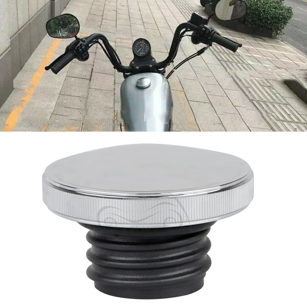 Baceyong 1 bouchon de réservoir de carburant de moto pour tous les modèles Compatible avec Harley à partir de 1982