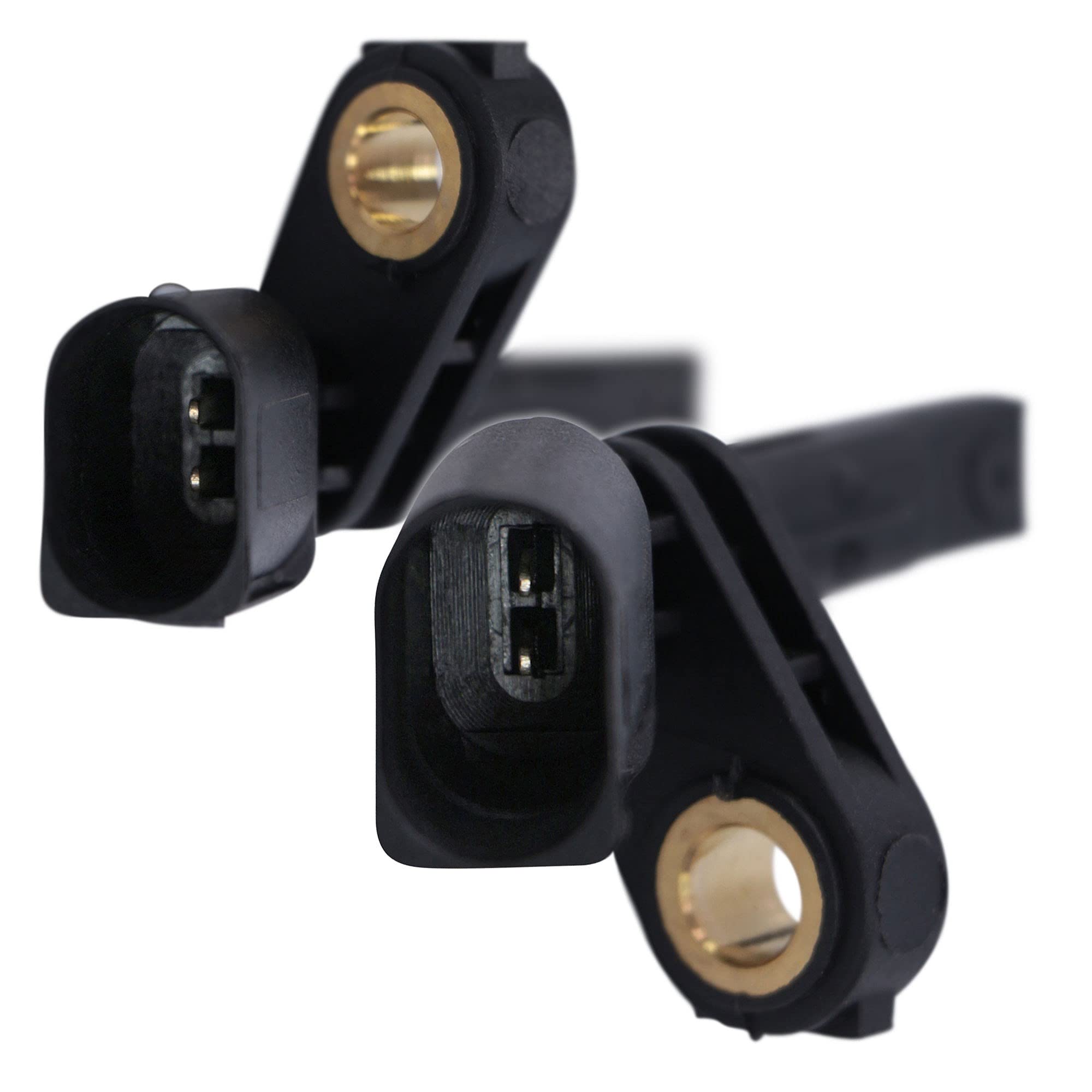ATEC Germany 2x ABS-Sensor Stecker ohne Kabel aktiver Hallsensor vorne/hinten