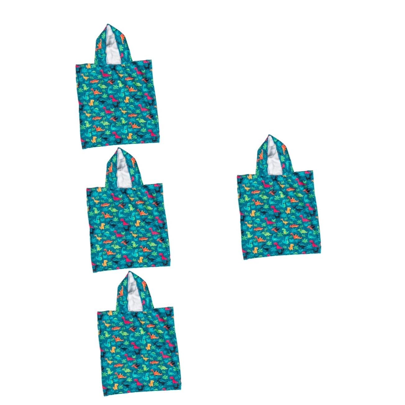Cabilock 4 Stücke Saugfähigen Handtuch Für Strand Kleinkind Bademantel Mit Kapuze Handtuch Cartoon Design