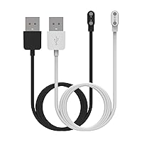 Vista 1 de Replacement Charger Compatible with LW51- Gydom/ENOMIR/Parsonver Smart Watch Charger Magnetic Portable 60cm USB Charger Cable Cord for Gydom