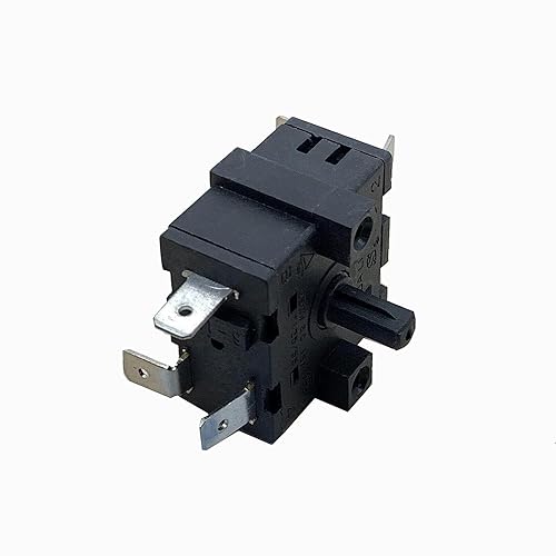 Miniatura 2 de 1pc FZ31-9 6 pines 6 posiciones se adapta a Galanz función selección interruptor giratorio