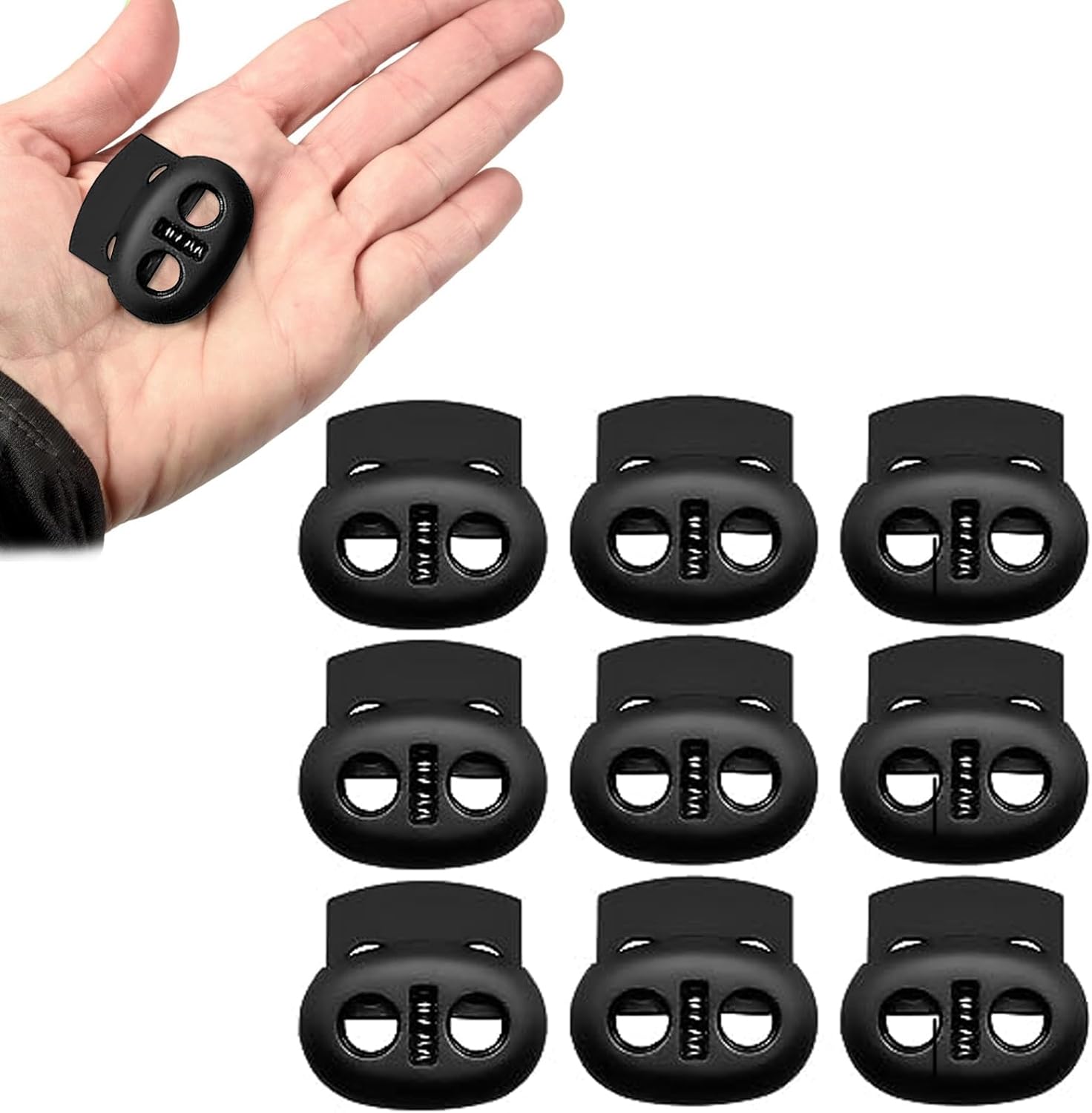 NADDZ Toggles for Drawstrings, Cord Locks for Drawstrings, Drawstring