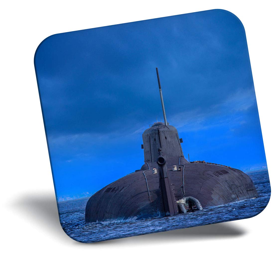 Destination Vinyl Ltd Fridge Magnet - Warship Nuclear Submarine Navy Battle War 24406