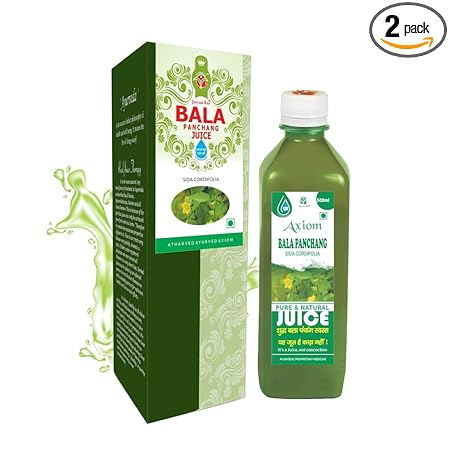 Jeevan Ras Bala Panchang Juice Herbal Juice (500 ml)-pack of 02 | 100% Natural WHO-GLP,GMP,ISO Certified Product
