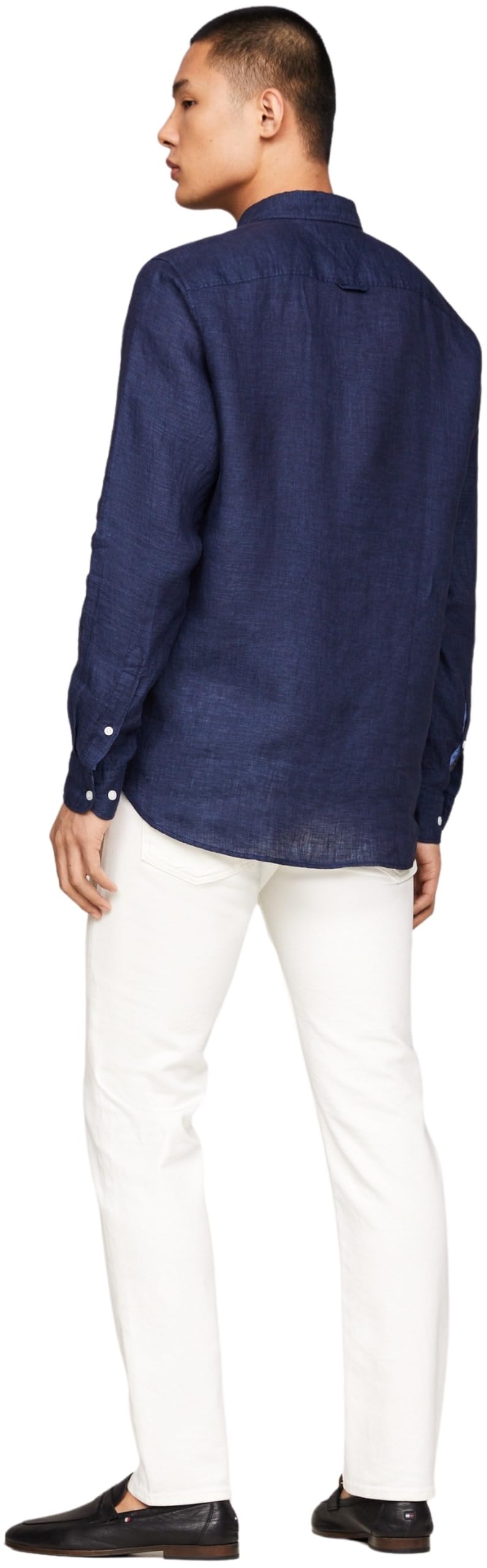 Tommy Hilfiger Camisa Hombre Camisa de lino