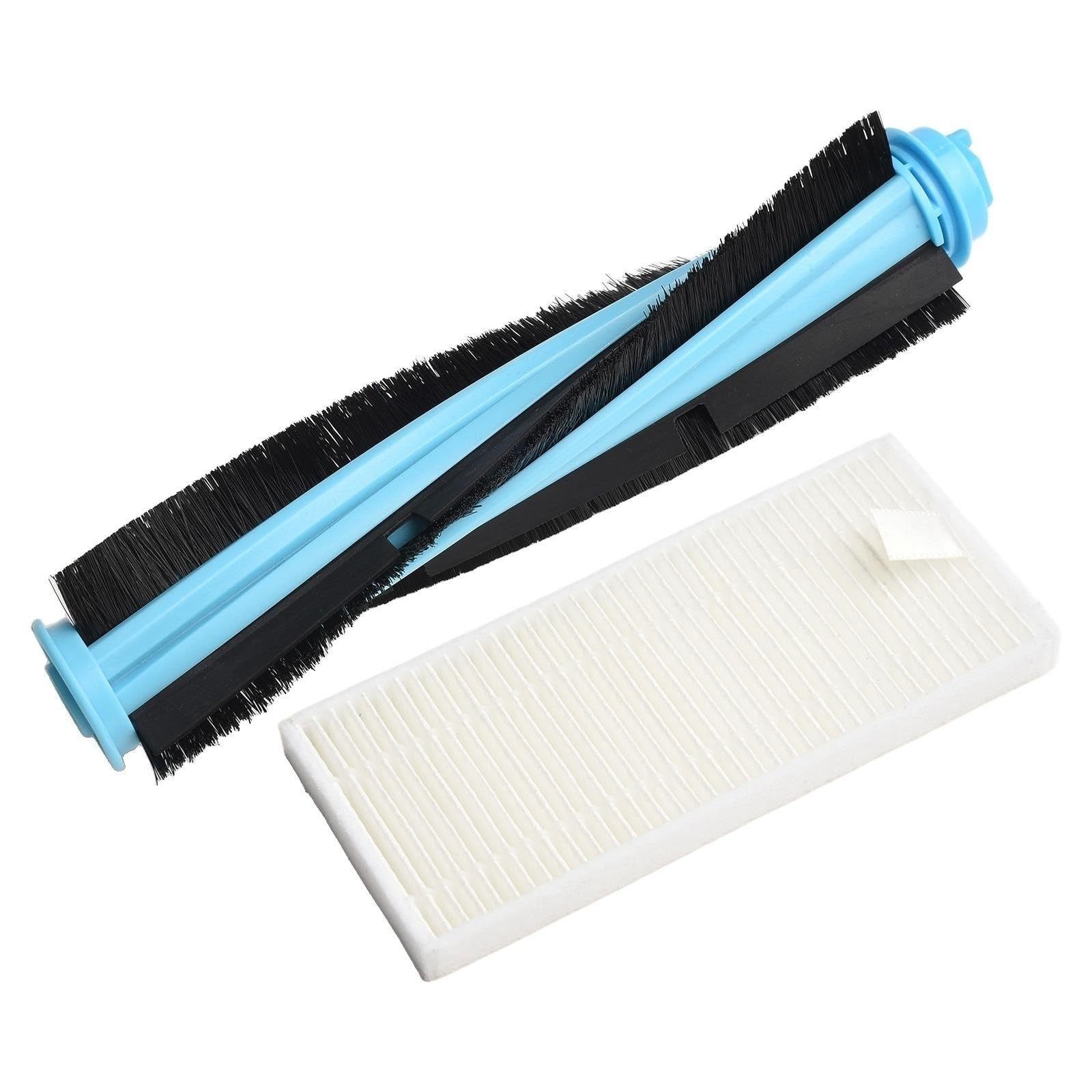 Compatibile con Eufy RoboVac L35 Hybrid L35 Hybrid+ LR30 Hybrid+ Spazzola laterale a rullo principale/Kit di ricambio for panno con filtro