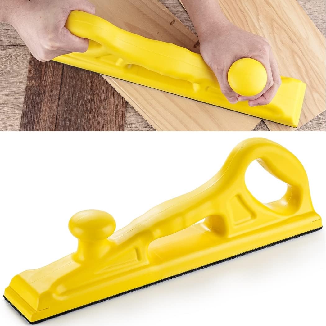 Homaisson 15.7'' x 2.6'' Longboard Hand Sanding File Block, Rigid