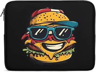 Funny Burger Hamburger Fashion Laptop Bag Carrying Briefcase Computer Sleeve for Notebook Ultrabook