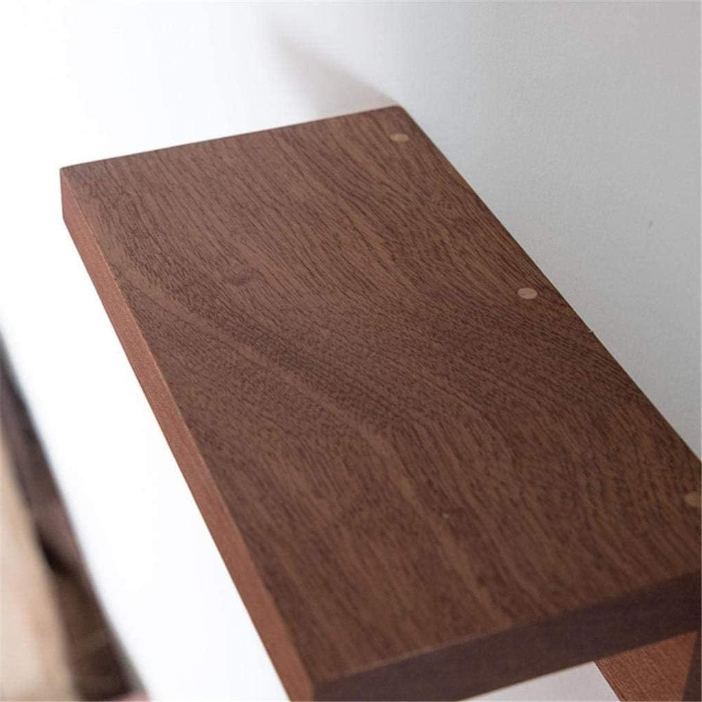 Portarotolo di Carta igienica da Parete, Porta fazzoletti, Porta Carta con ripiano per Telefono, Dispenser per fazzoletti e Accessori per Il Bagno (Colore Legno Scuro)