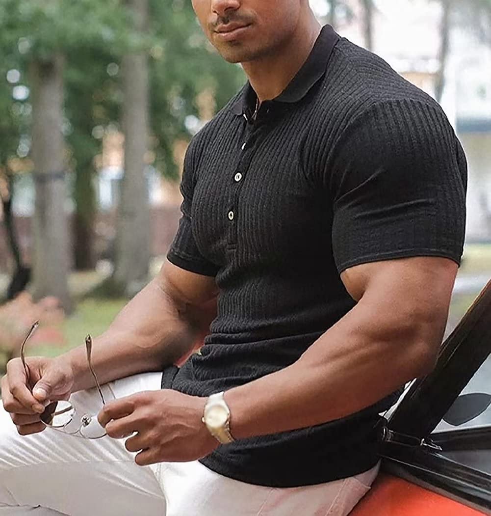 Camisetas para Hombre Camisetas Deportivas de Manga Corta, Transpirables, Deportivas, atléticas, Deportivas, para Correr,Paquete de 2