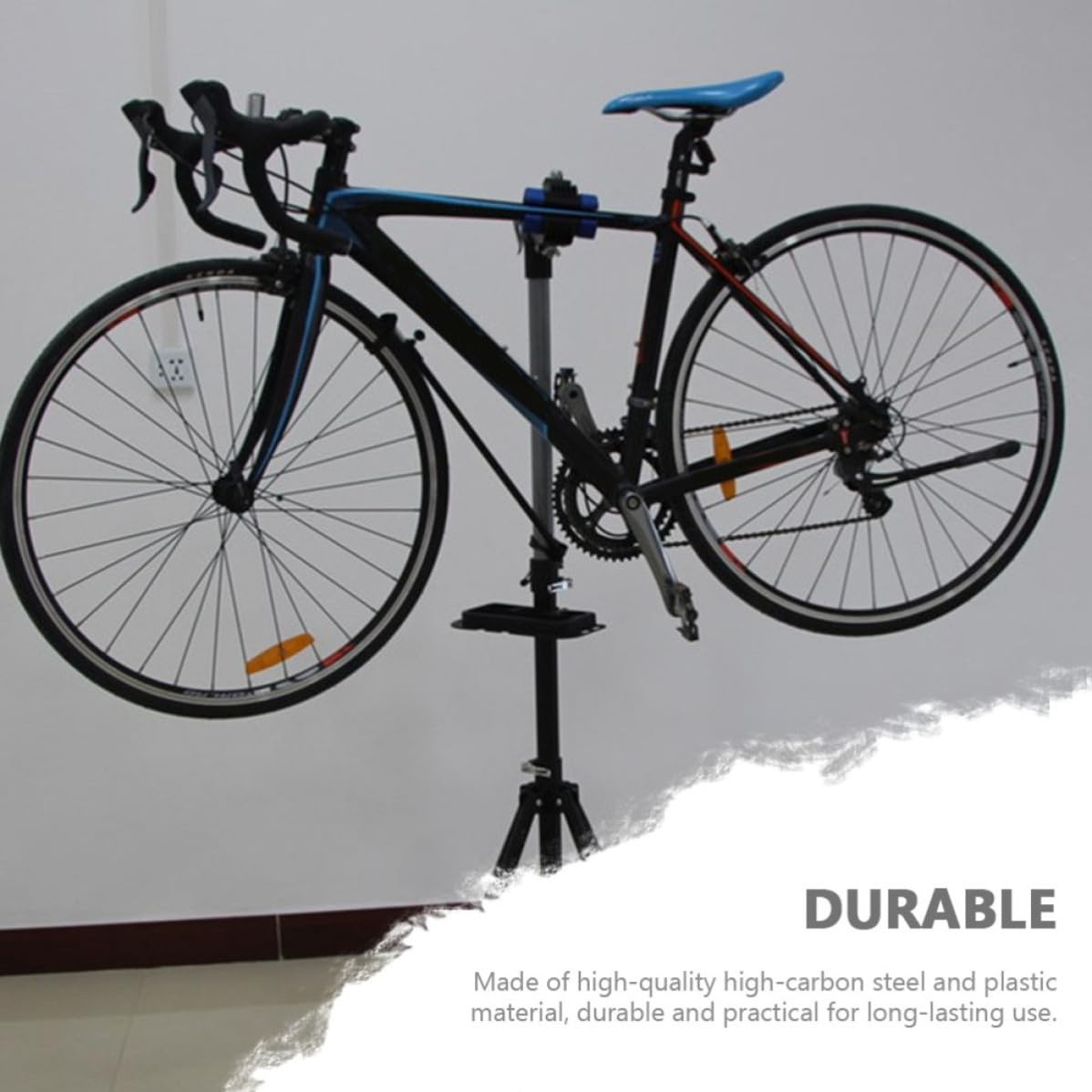 Soporte Colgante para Bicicletas de Pared, Negro, Tornillos