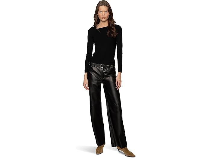 Long Sleeve Shoulder Twist Top - Image 1