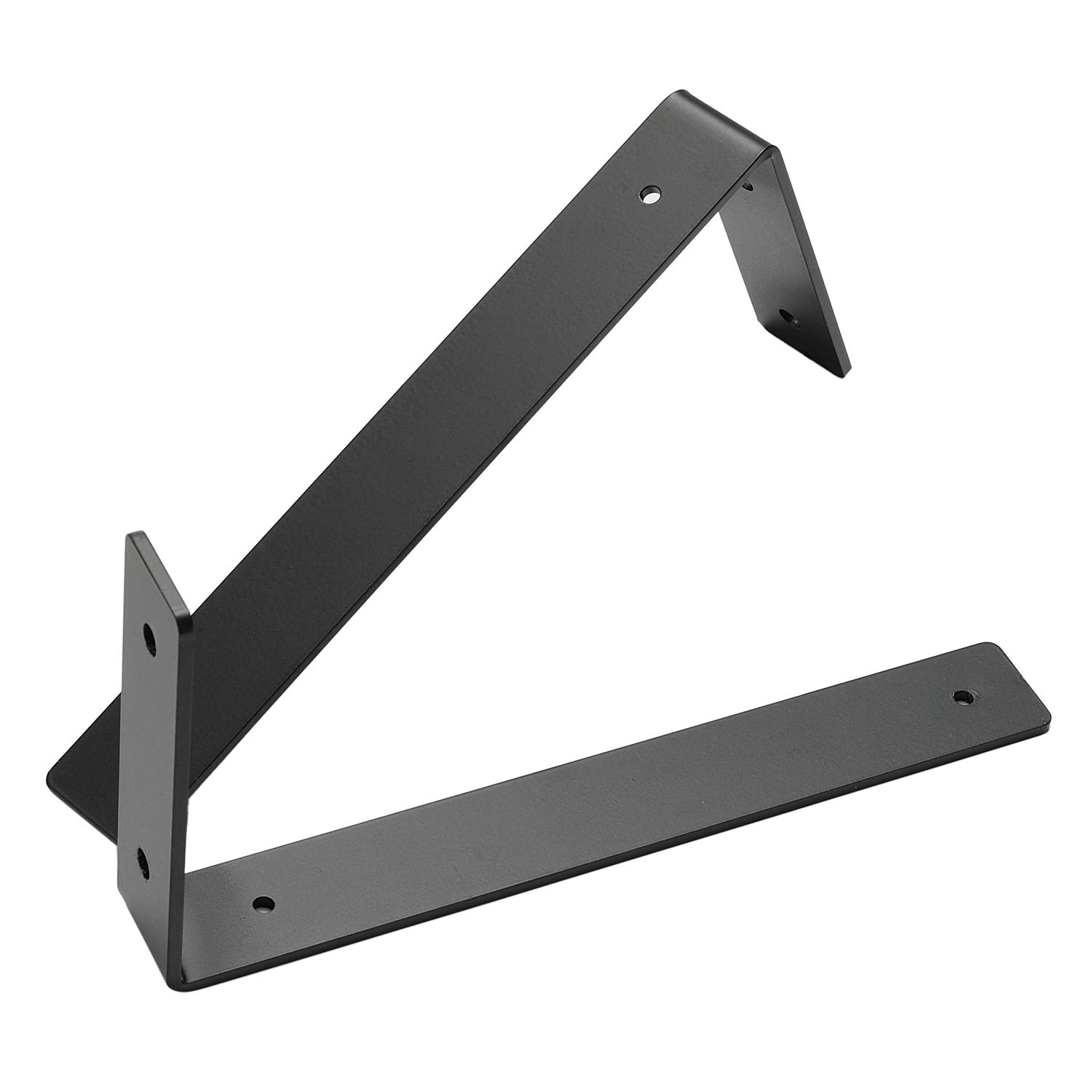 Industrial L Shelf Brackets Heavy Duty, 15 x 10 cm Wall Mounted