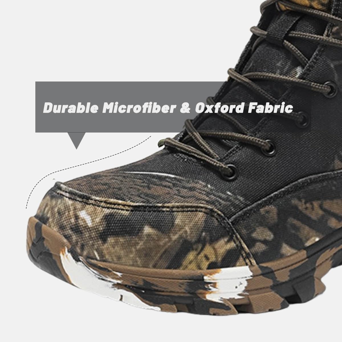 Men’s Tactical Boots Lightweight : Military Work Boots Breathable for Outdoor Hiking