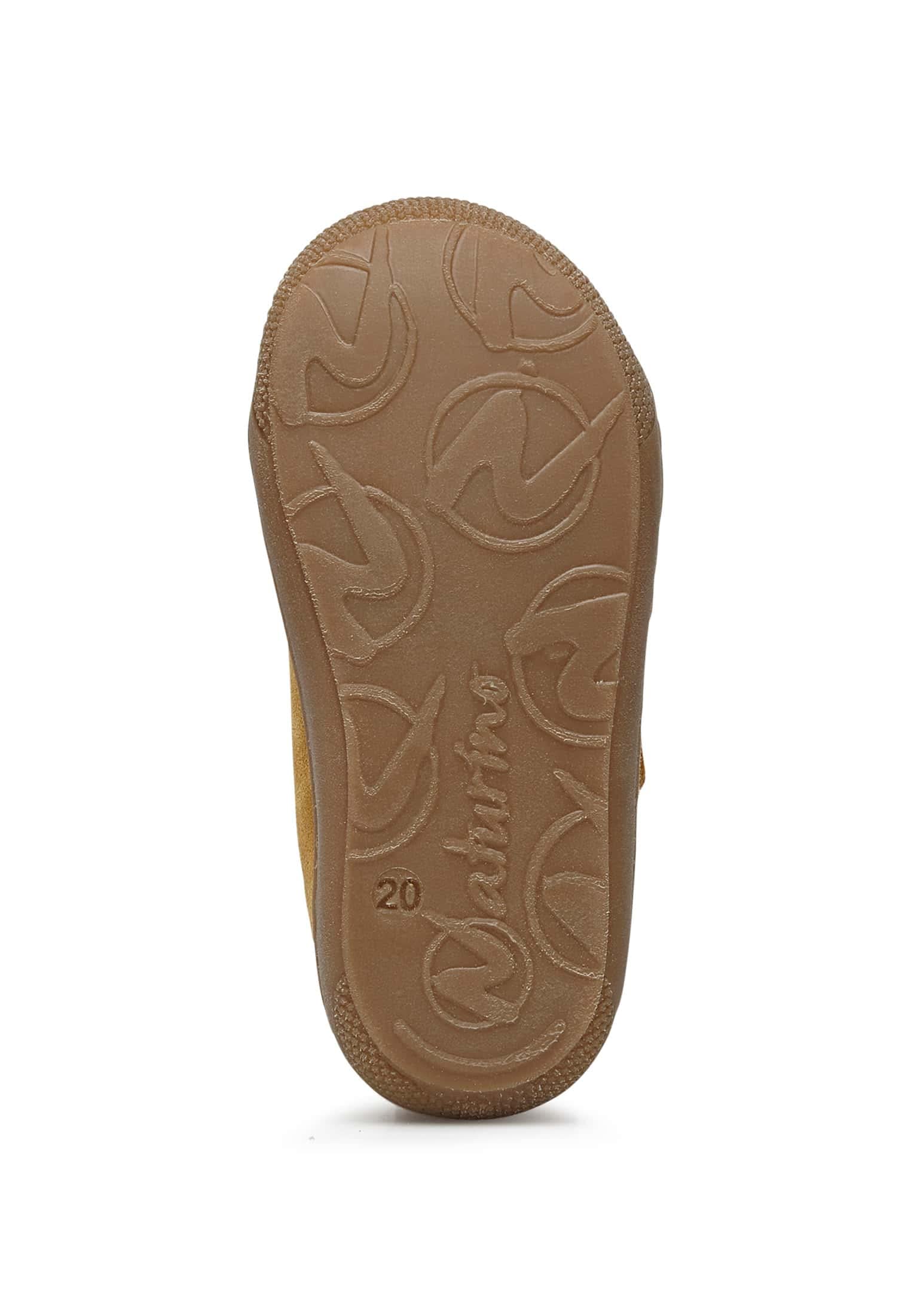Naturino Cocoon VL-Zapatos Primeros Pasos de Ante Calabaza 20