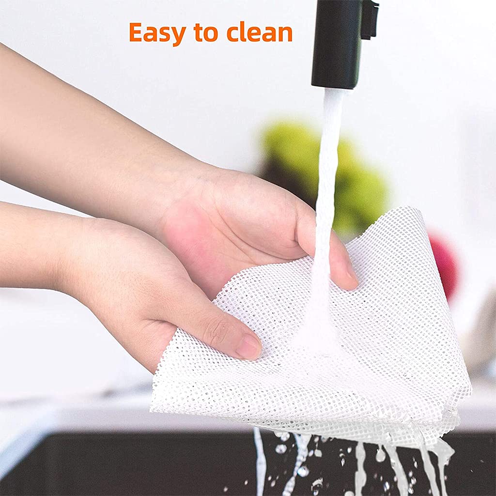 8pcs Round Silicone Dehydrator Sheets Non-Stick Food Fruit Dryer Dehydrator Mat