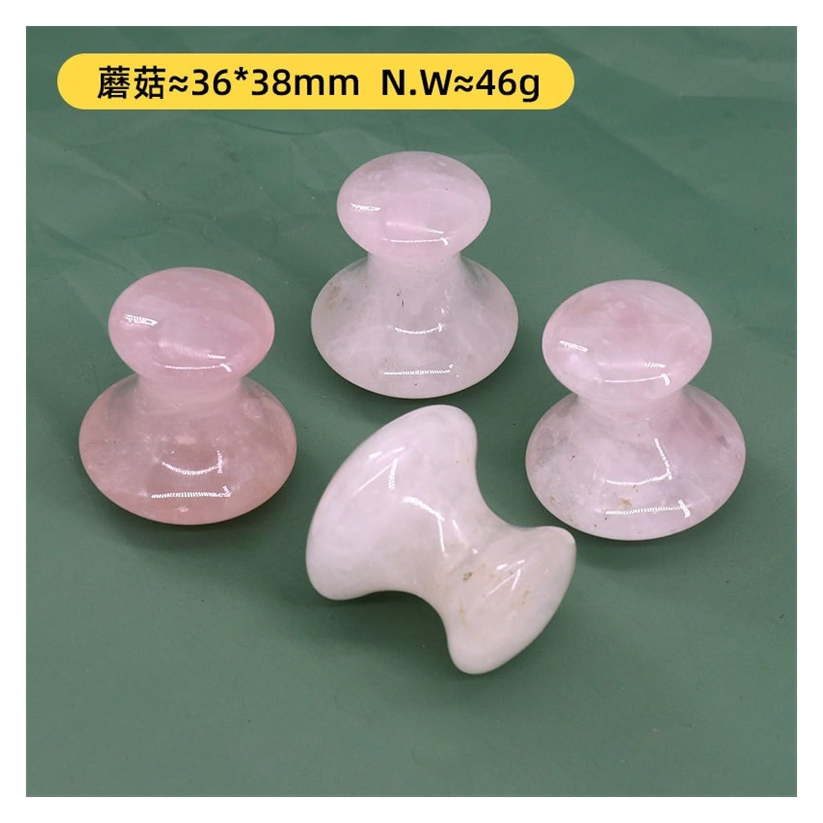 Gua Sha - Juego de herramientas de jade para cara, ojos, cuello, cuerpo, piedra natural real, masaje de belleza, tratamiento antienvejecimiento (estilo e)