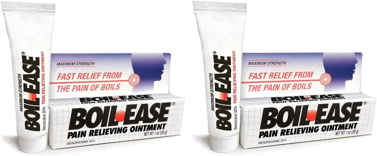 Boil Ease Pain Relieving Ointment, 2 Pack