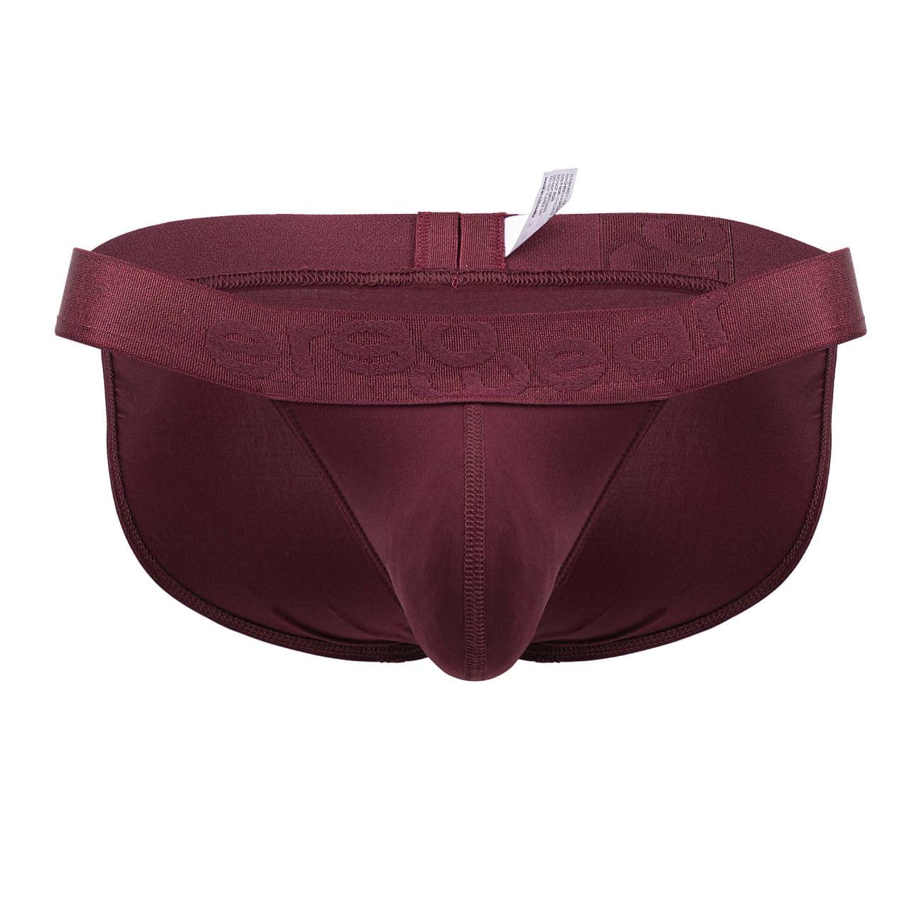 ErgoWear Underwear, MAX XX Tanga Brief, Pomegranate, Men's Size S, Pack of 1