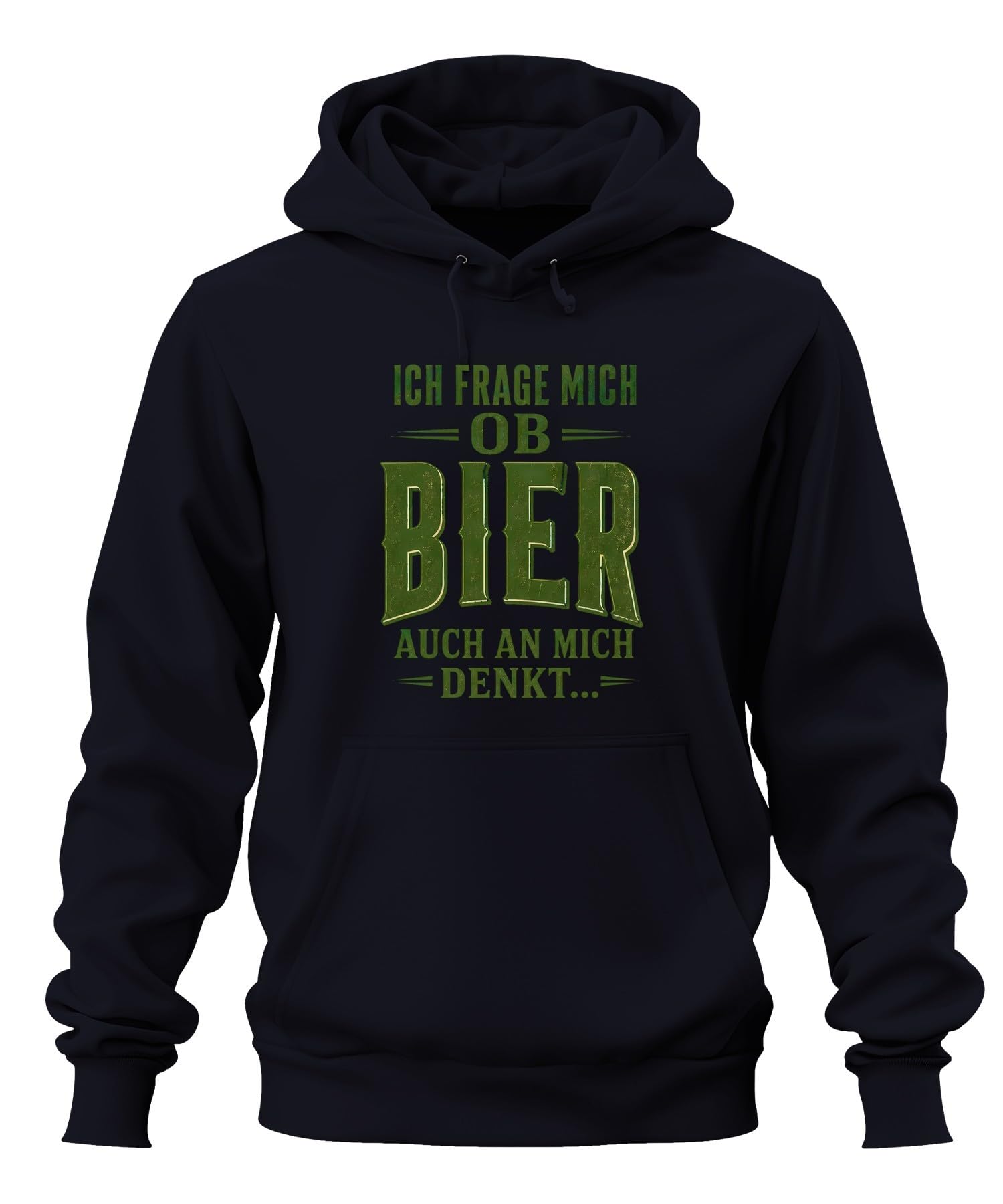 Ich Frage Mich ob Bier auch Statement Hoodie Hoodie Hoodie