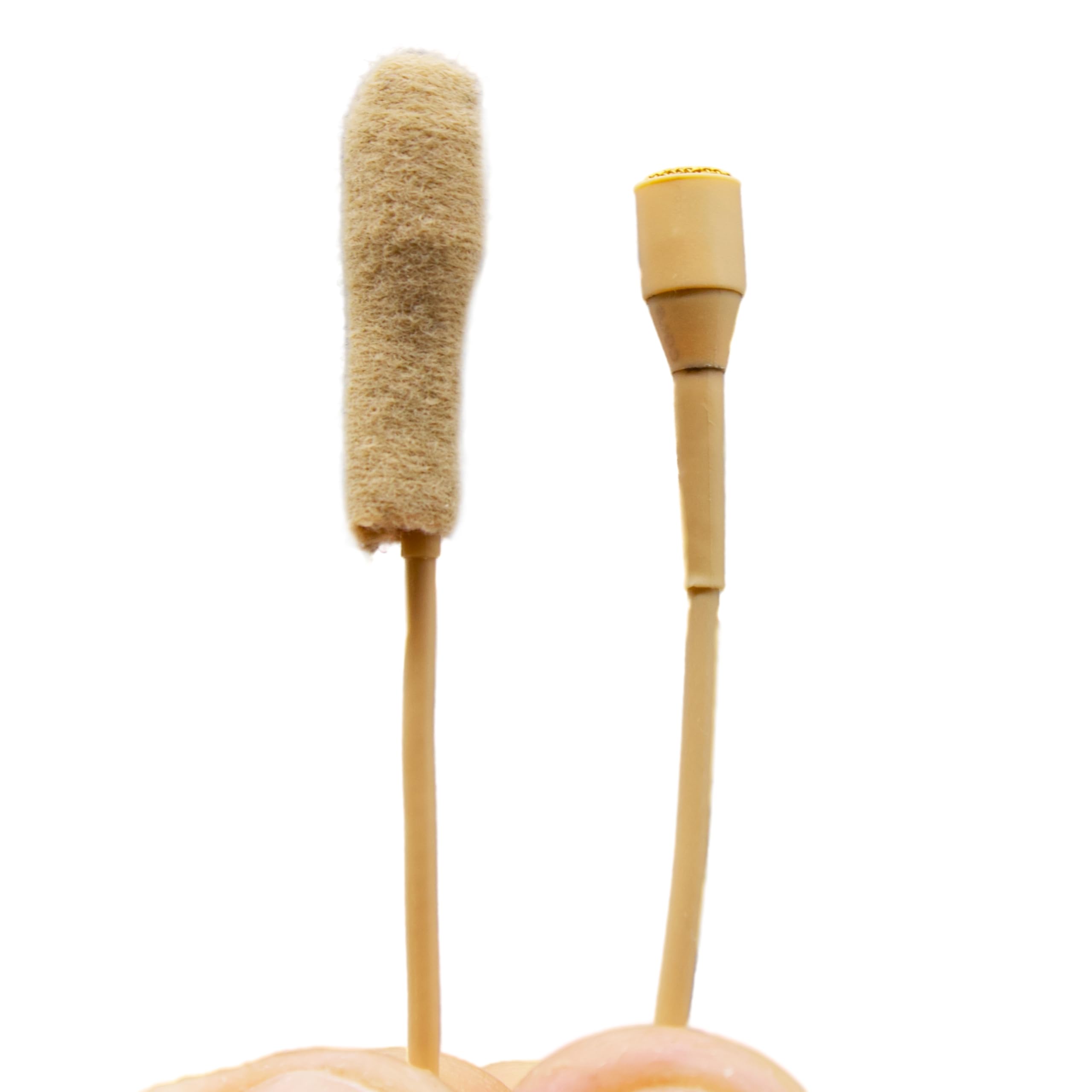 URSA Soft Sleeves - Reusable, Low Profile 6mm Sleeves for Hiding LAV Mics (3-Pack - Beige)
